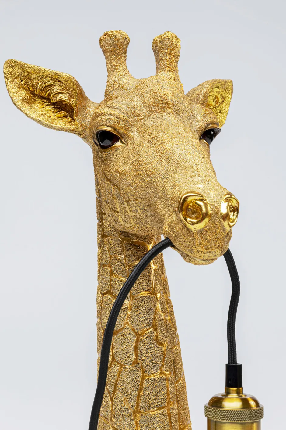 KARE Tischleuchte Animal Giraffe Gold 50cm