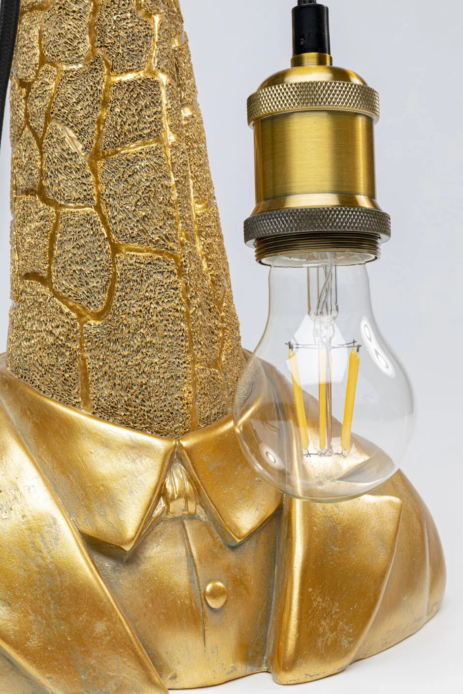 KARE Tischleuchte Animal Giraffe Gold 50cm