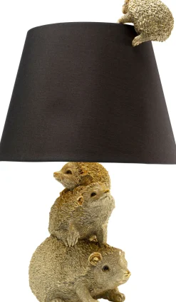 KARE Tischleuchte Animal Hedgehog Family 50cm