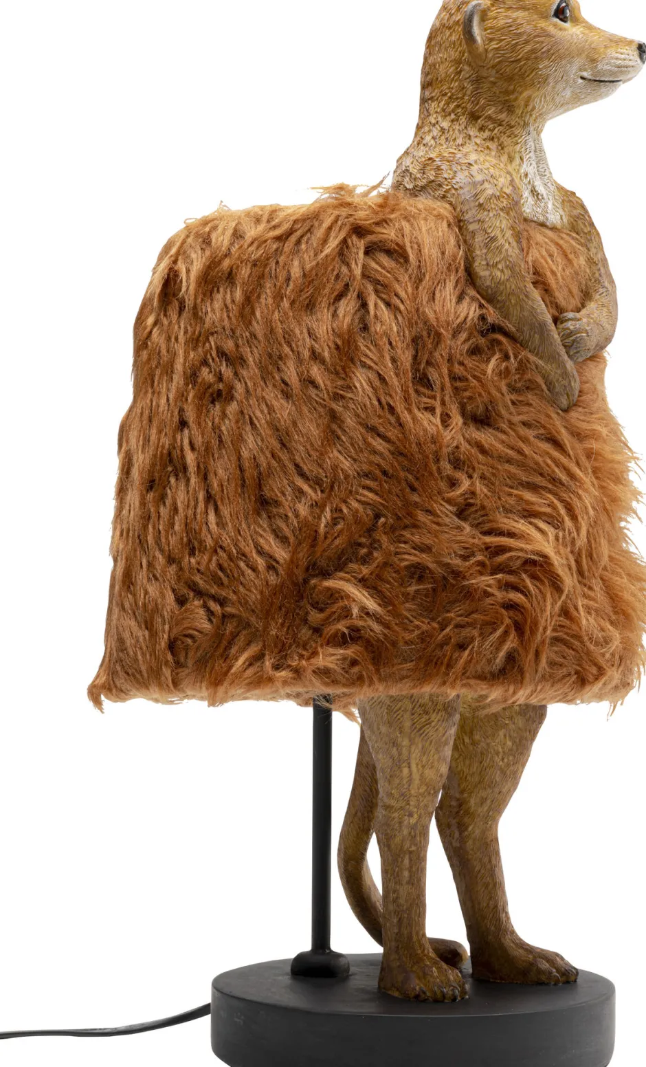 KARE Tischleuchte Animal Meerkat Fur 50cm