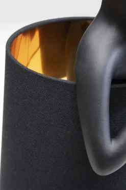 KARE Tischleuchte Animal Rabbit Matt Schwarz 68cm