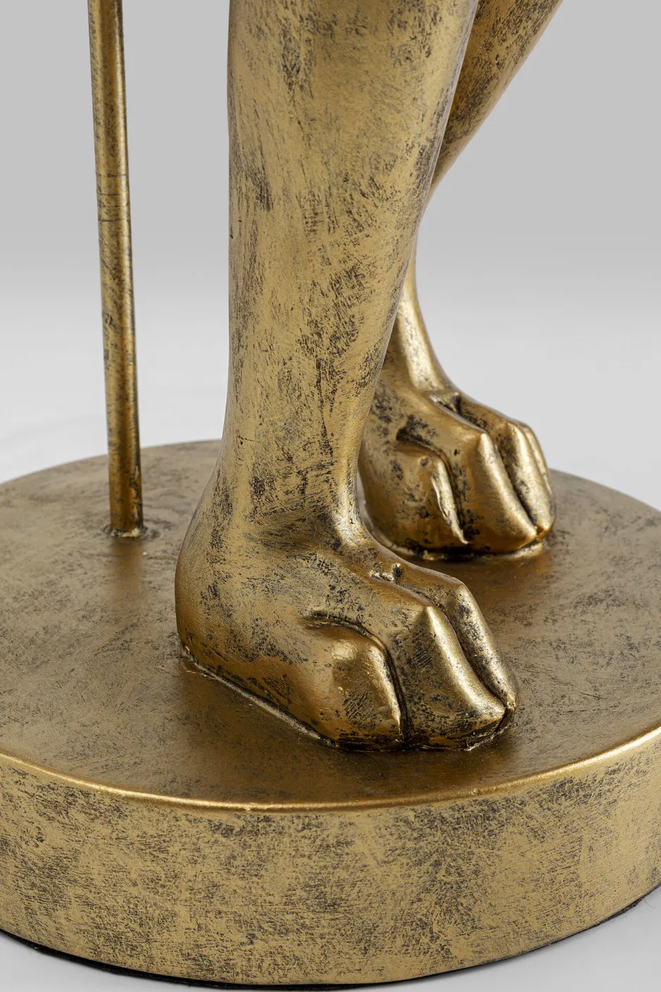 KARE Tischleuchte Animal Rabbit Gold/Weiß 88cm