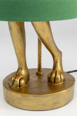 KARE Tischleuchte Animal Rabbit Gold/Grün 68cm