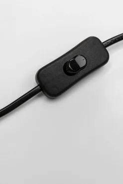 KARE Tischleuchte Animal Rabbit Fur Schwarz/Gold 50cm