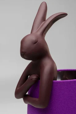 KARE Tischleuchte Animal Rabbit Rot/Lila 50cm