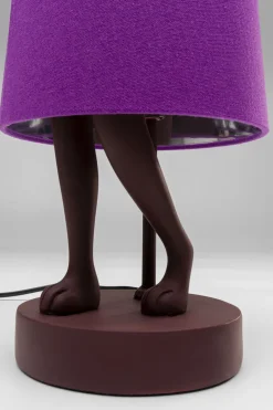 KARE Tischleuchte Animal Rabbit Rot/Lila 50cm