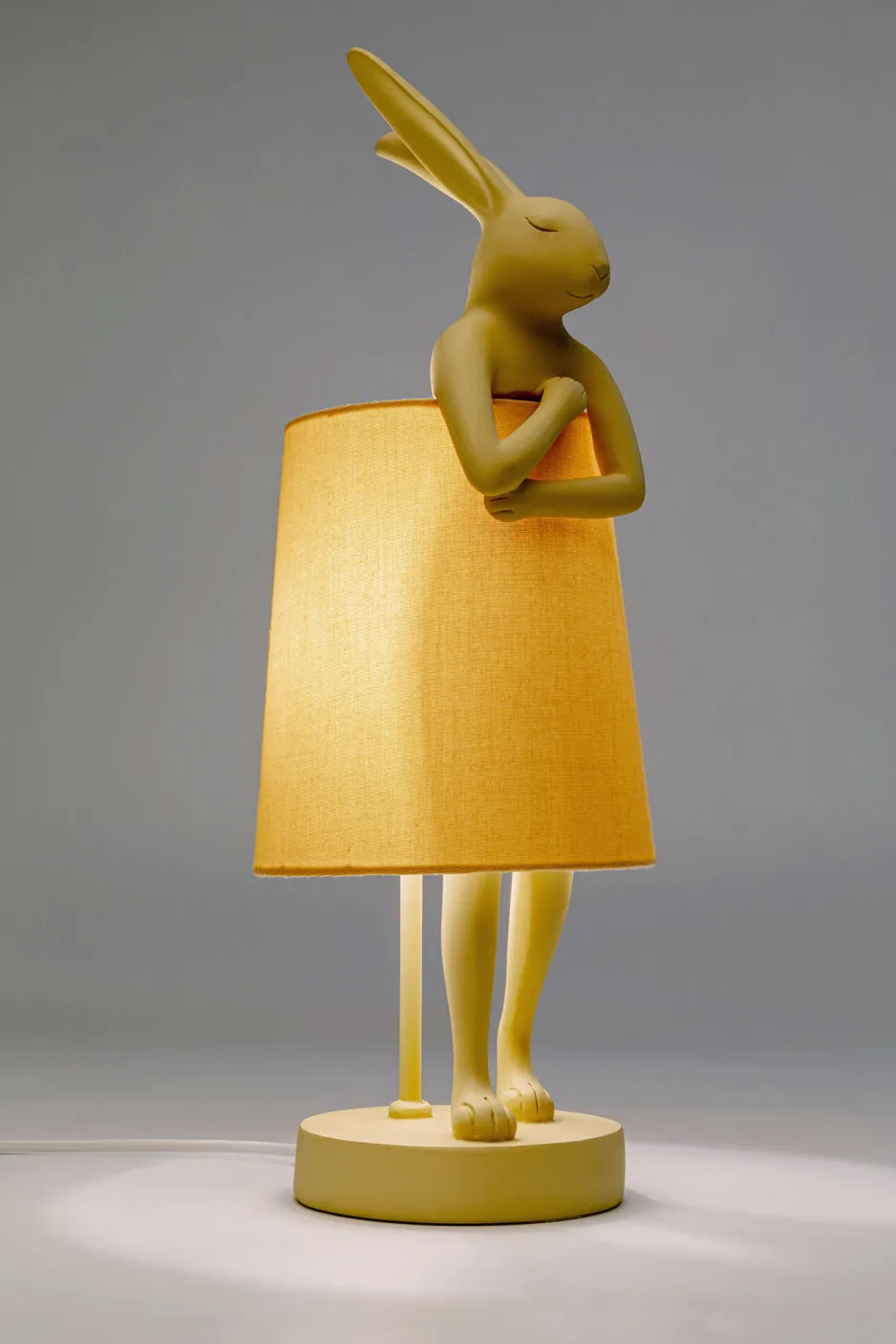 KARE Tischleuchte Animal Rabbit Peach 50cm