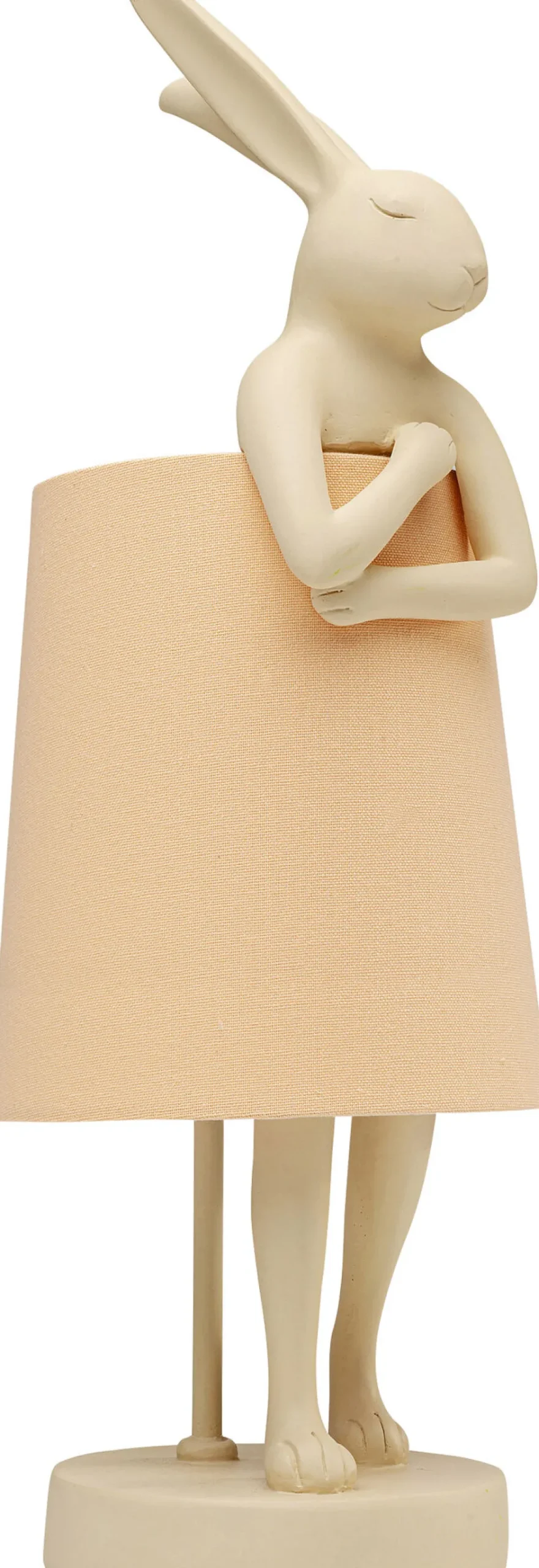 KARE Tischleuchte Animal Rabbit Peach 50cm