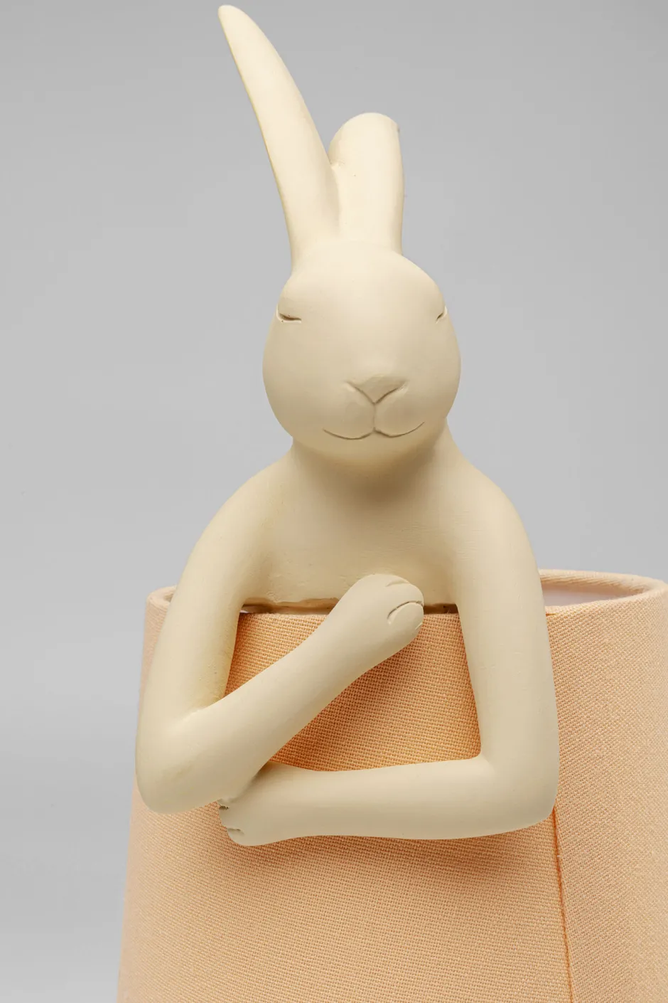 KARE Tischleuchte Animal Rabbit Peach 50cm
