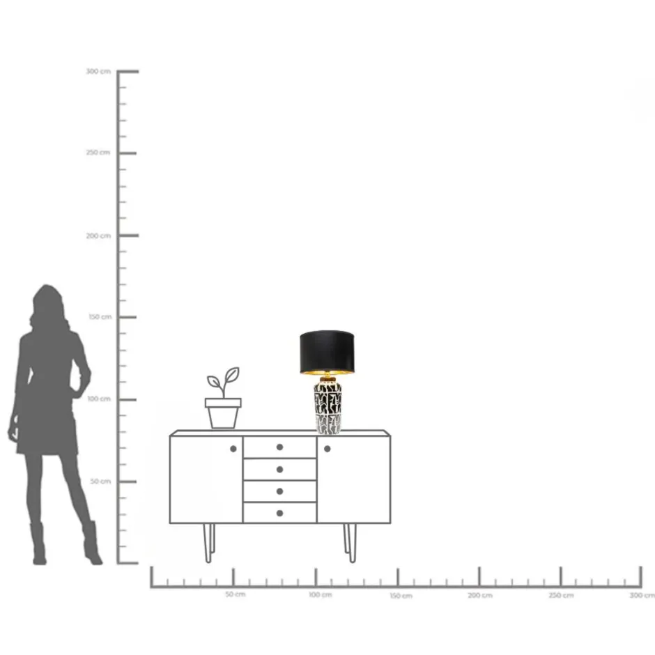 KARE Tischleuchte Artistico 62cm