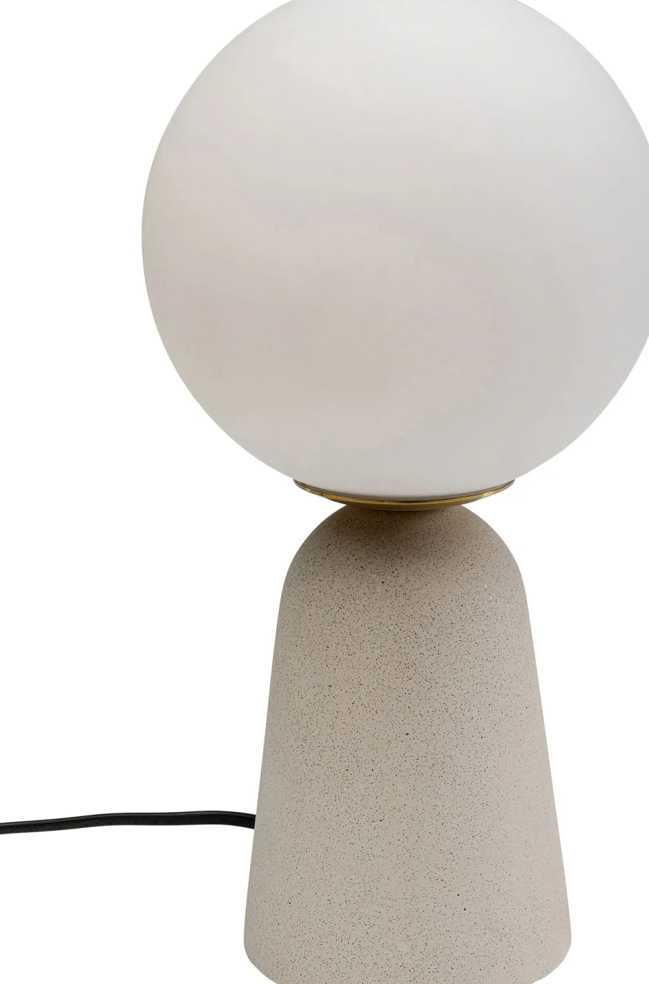 KARE Tischleuchte Bollie Beige 33cm