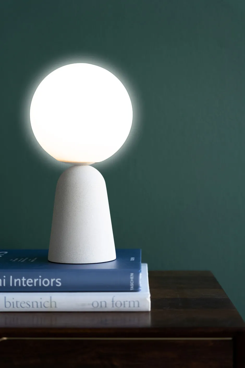 KARE Tischleuchte Bollie Beige 33cm