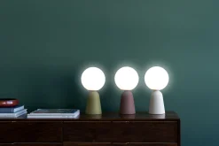 KARE Tischleuchte Bollie Beige 33cm