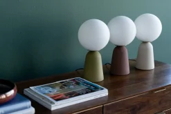 KARE Tischleuchte Bollie Grün 33cm