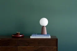 KARE Tischleuchte Bollie Rot 33cm