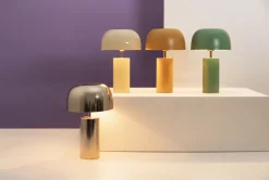 KARE Tischleuchte Loungy Ecru Weiß 38cm