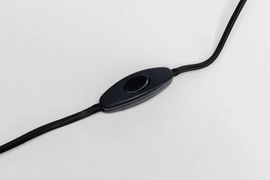 KARE Tischleuchte Loungy Schwarz 38cm