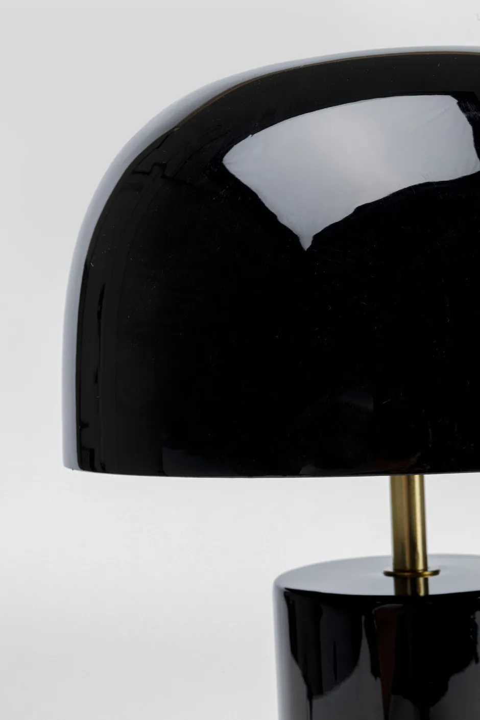 KARE Tischleuchte Loungy Schwarz 38cm