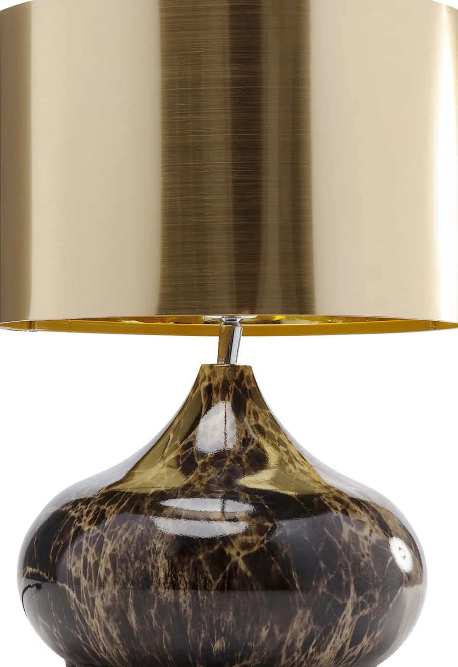 KARE Tischleuchte Mamo Deluxe Gold 37cm