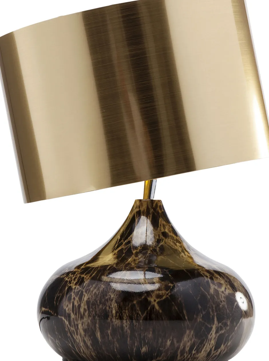 KARE Tischleuchte Mamo Deluxe Gold 37cm