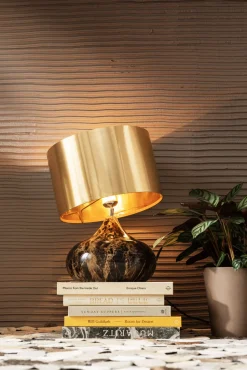 KARE Tischleuchte Mamo Deluxe Gold 37cm