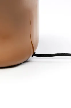 KARE Tischleuchte Mushroom Braun 27cm