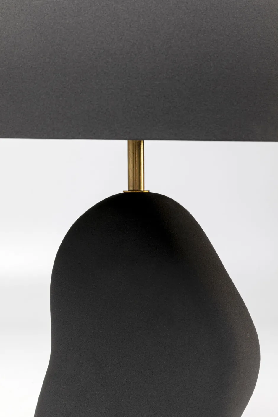 KARE Tischleuchte Nube Schwarz 48cm