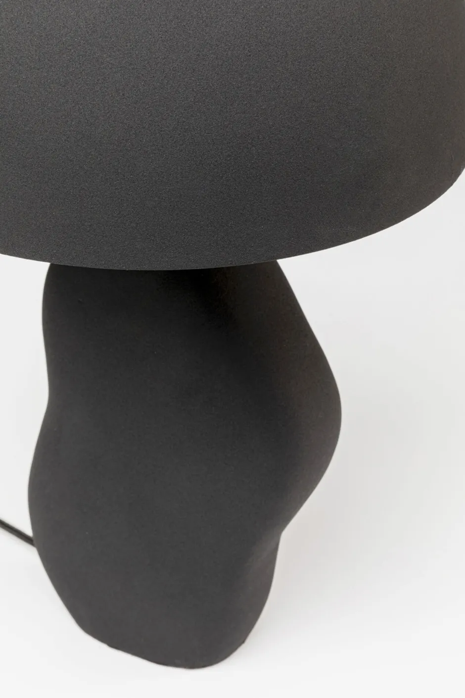 KARE Tischleuchte Nube Schwarz 48cm