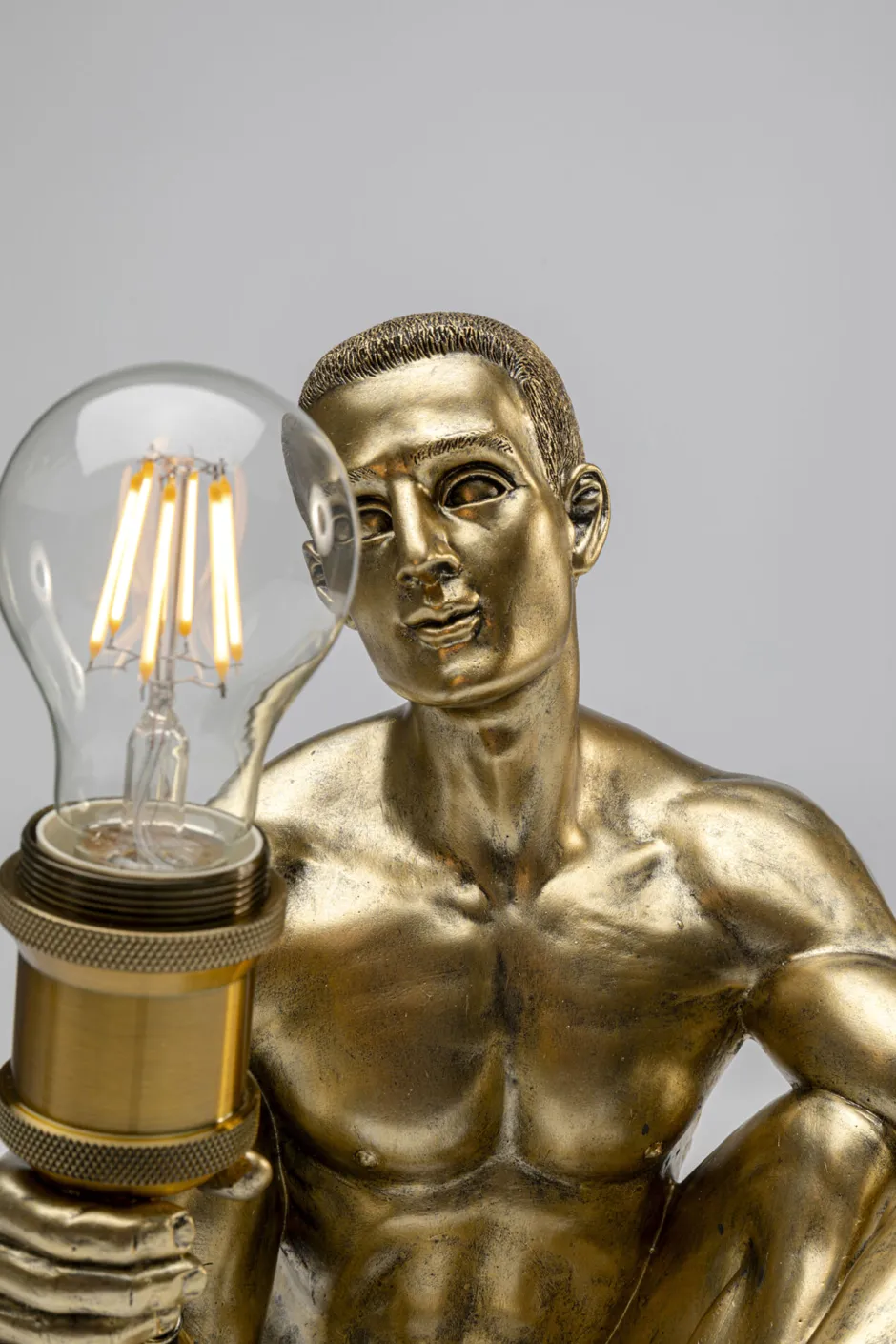 KARE Tischleuchte Nude Man Sit 32cm