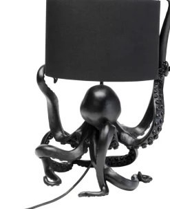 KARE Tischleuchte Octopus Schwarz 47cm