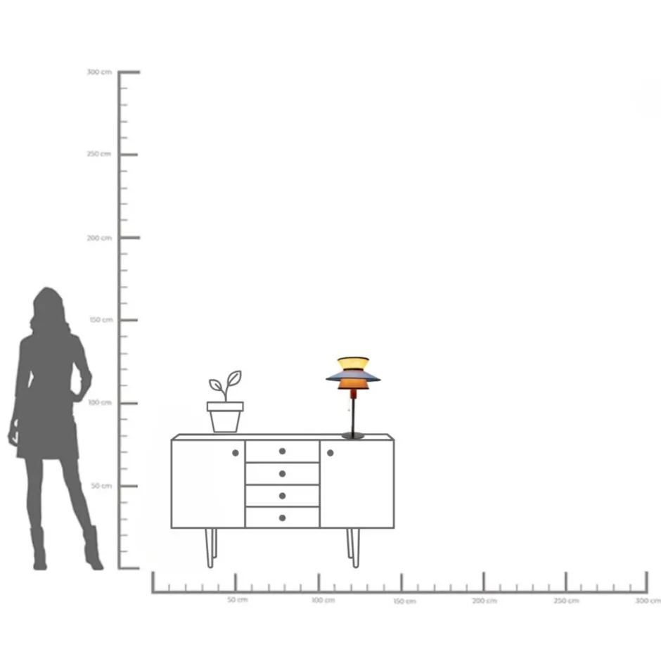 KARE Tischleuchte Riva 49cm