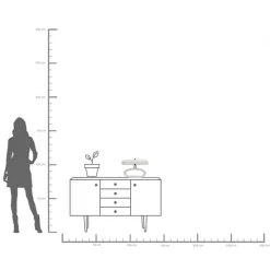 KARE Tischleuchte Suki Beige 26cm