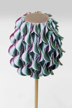 KARE Tischleuchte Swirl Gold Sunset