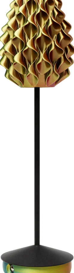 KARE Tischleuchte Swirl Schwarz Sunset