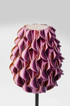 KARE Tischleuchte Swirl Schwarz Sunset