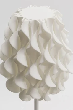 KARE Tischleuchte Swirl Weiß