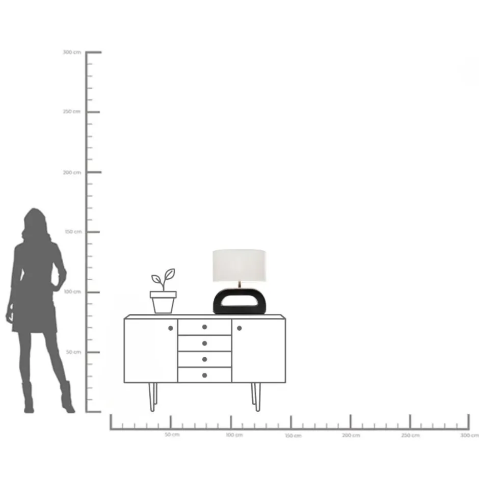 KARE Tischleuchte Tube 52cm