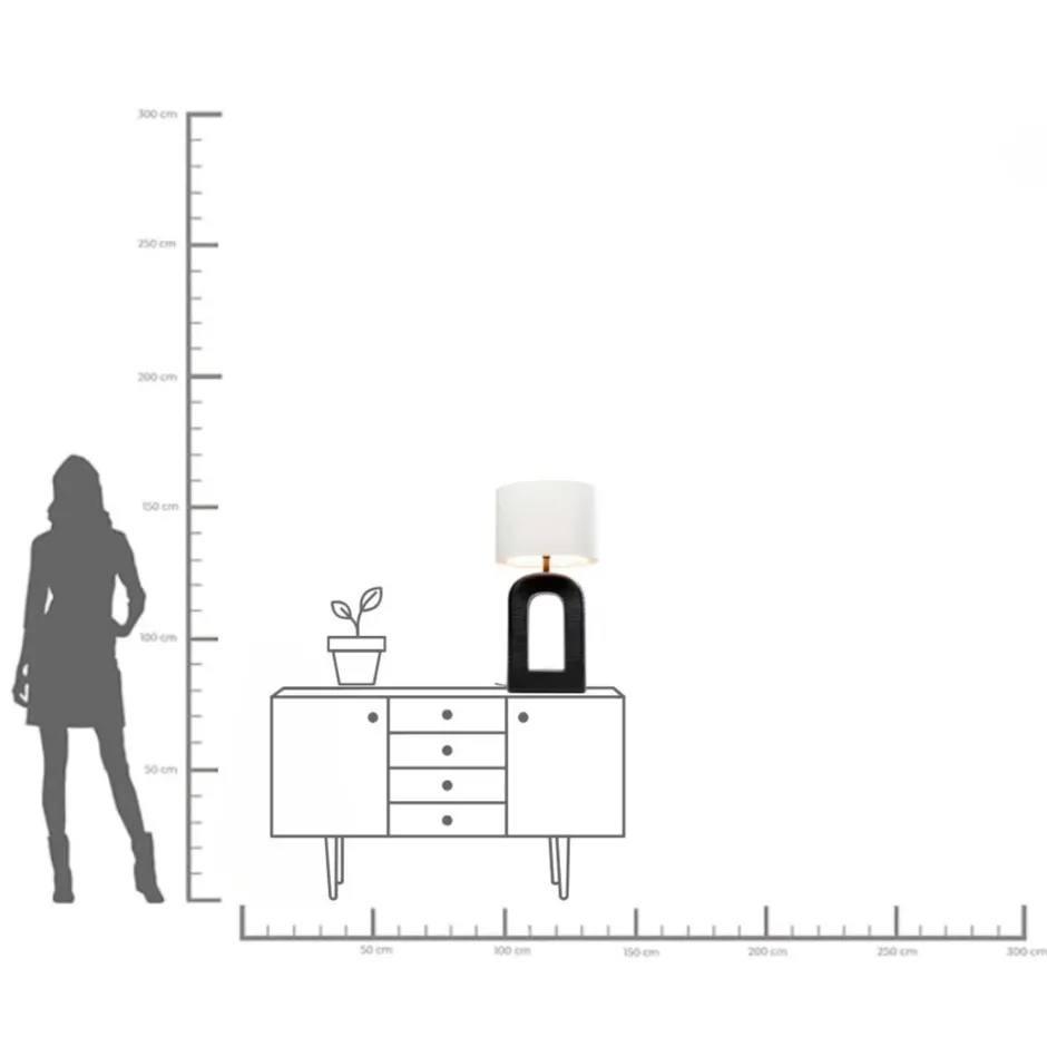 KARE Tischleuchte Tube 79cm
