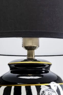 KARE Tischleuchte Zebra Face 71cm