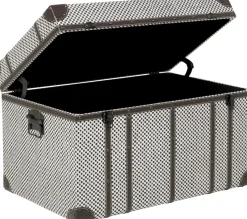 KARE Truhe Espresso (4/Set)