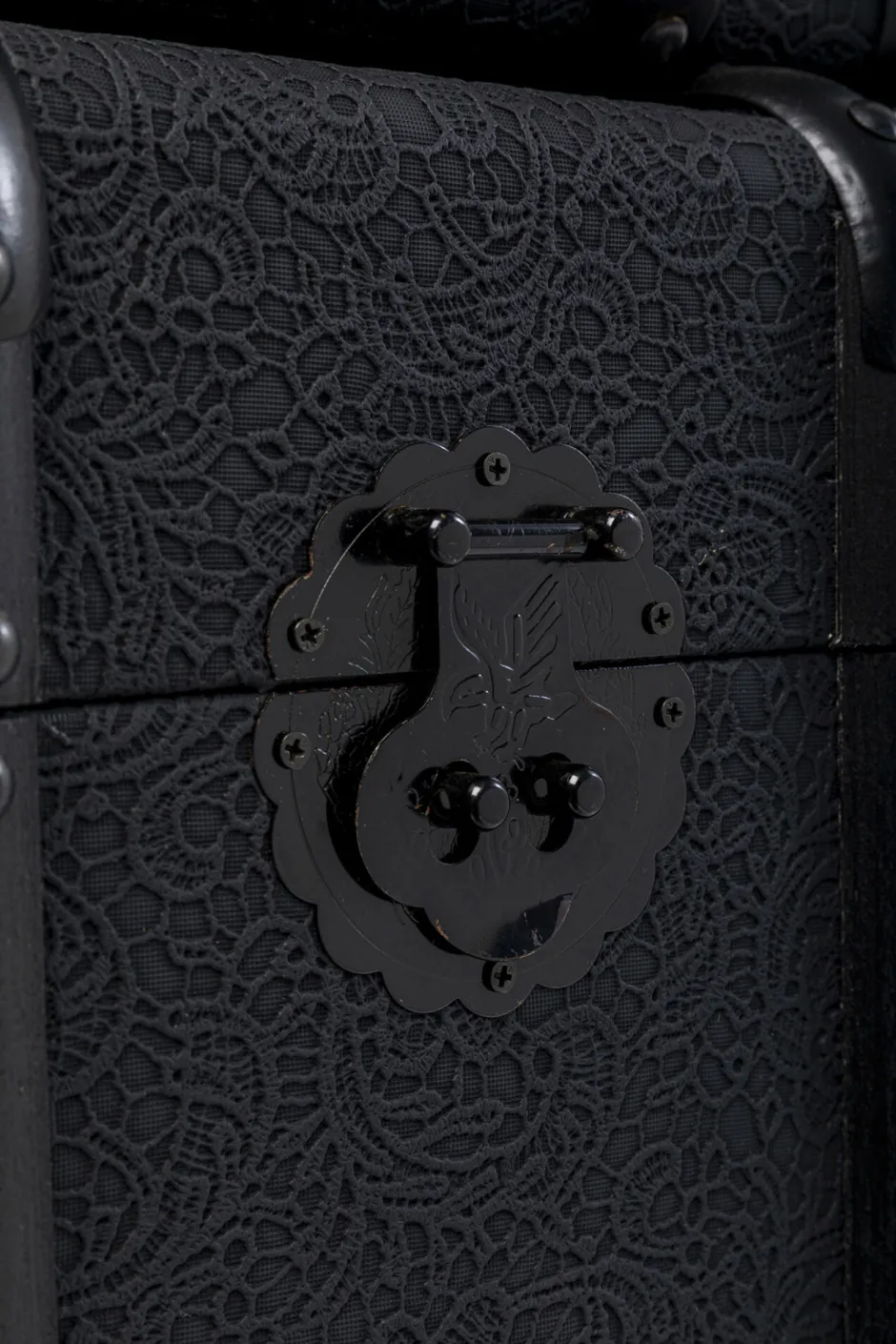 KARE Truhe Voyage Schwarz (3/Set)