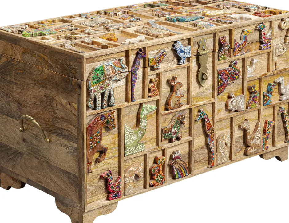 KARE Truhe Zoo 81x47cm