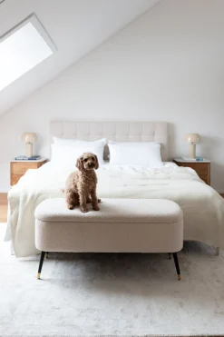 KARE Truhenbank Rico Weiß