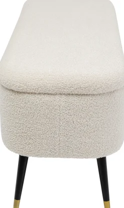 KARE Truhenbank Rico Weiß