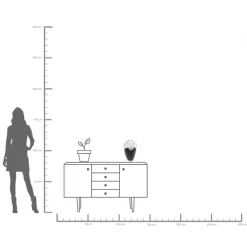 KARE Vase Balance 36cm