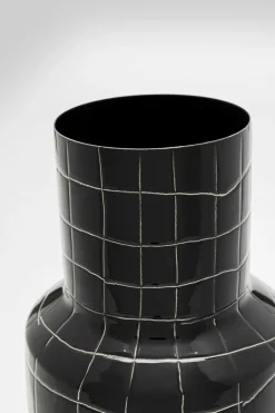 KARE Vase Black Mesh 33cm