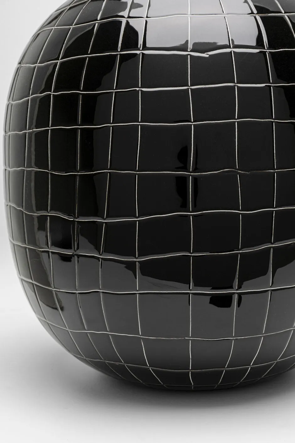 KARE Vase Black Mesh 26cm