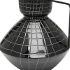 KARE Vase Black Mesh Handle 29cm