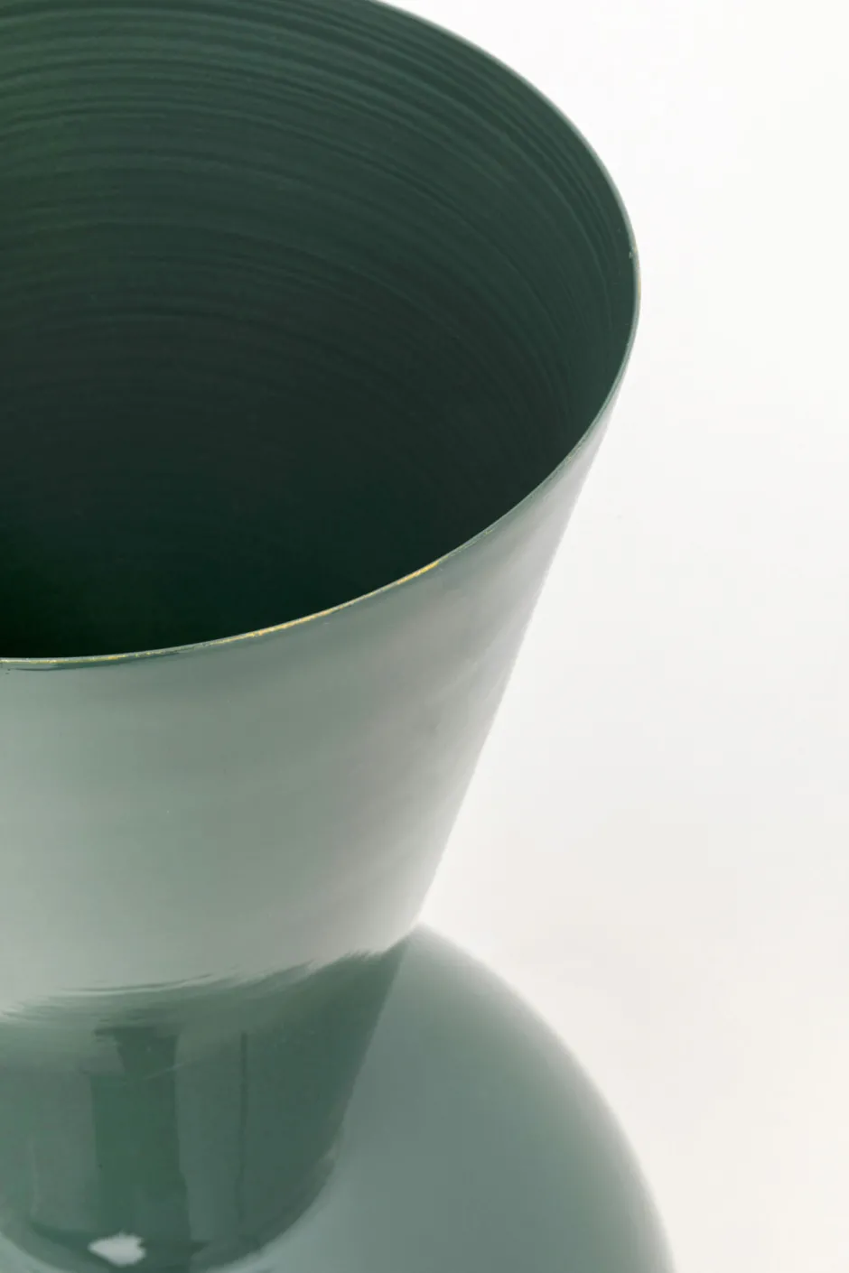 KARE Vase Blow Petrol 60cm