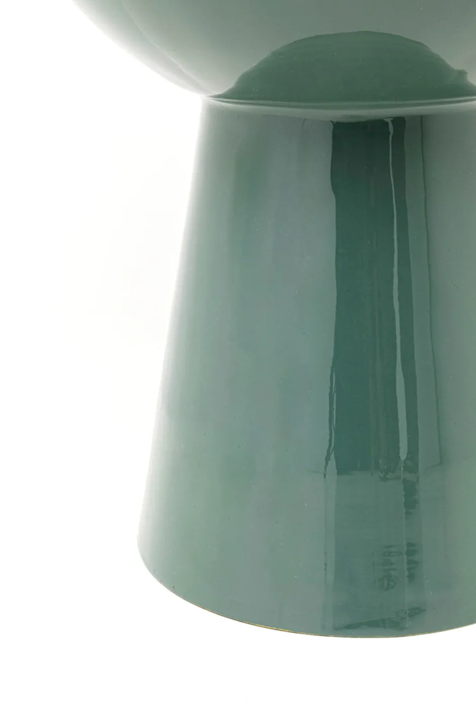 KARE Vase Blow Petrol 60cm